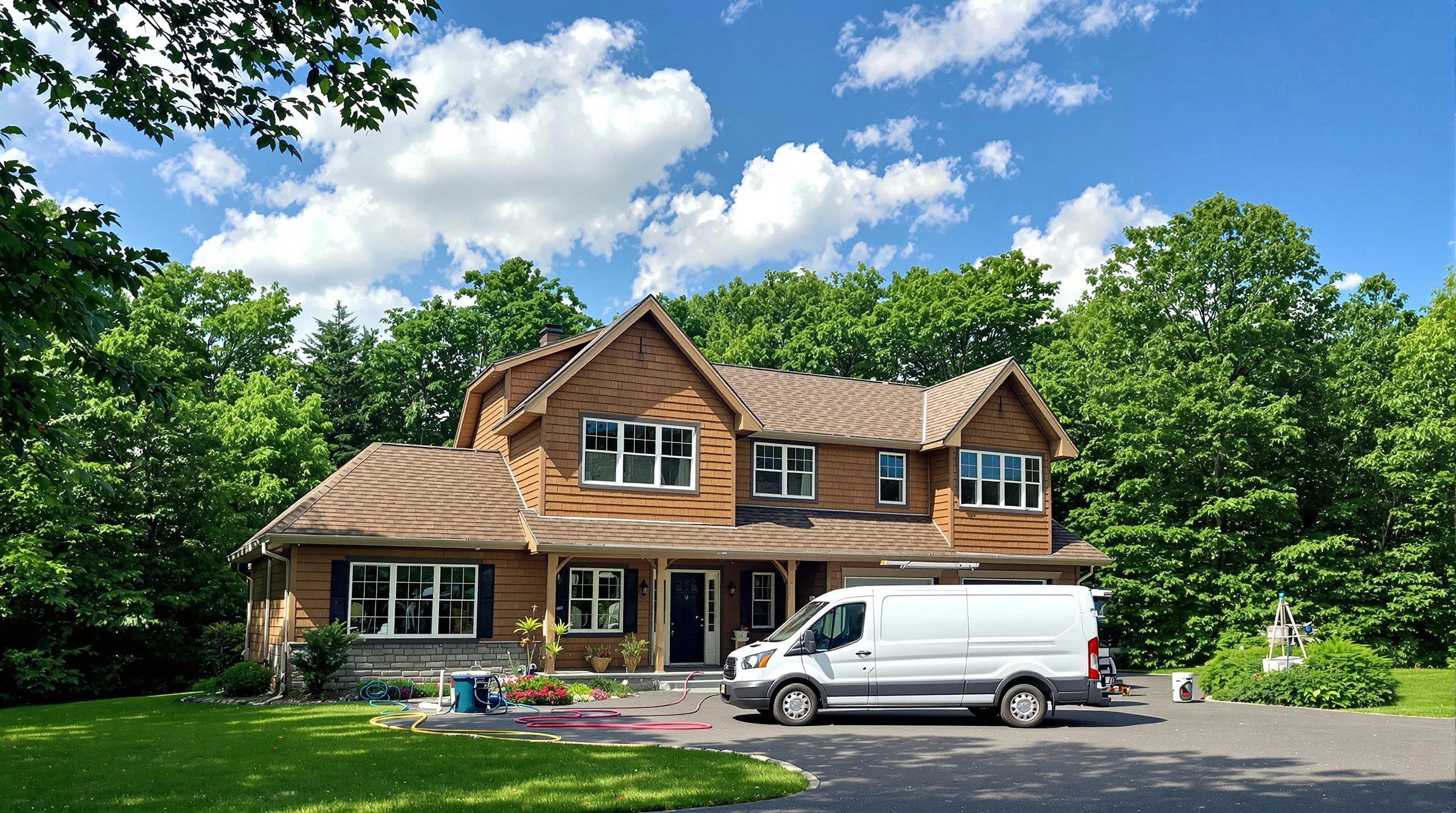 North Andover Air Duct Cleaning air duct cleaning crew working in Andover, MA