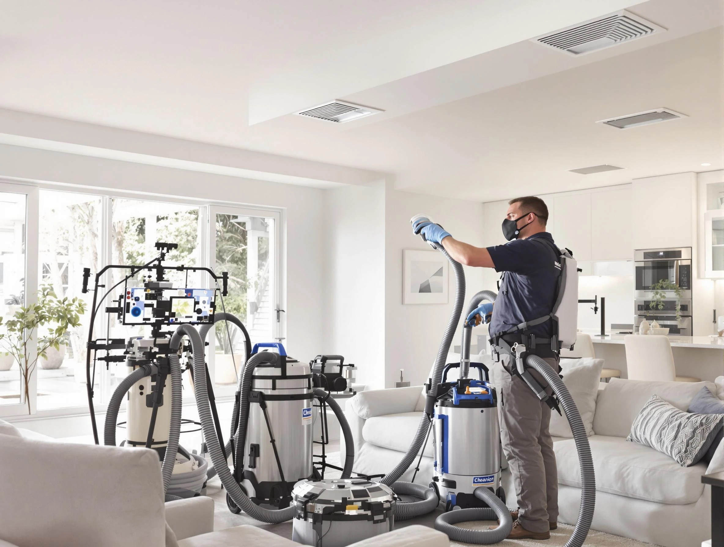 Professional AC duct cleaning by North Andover Air Duct Cleaning in North Andover